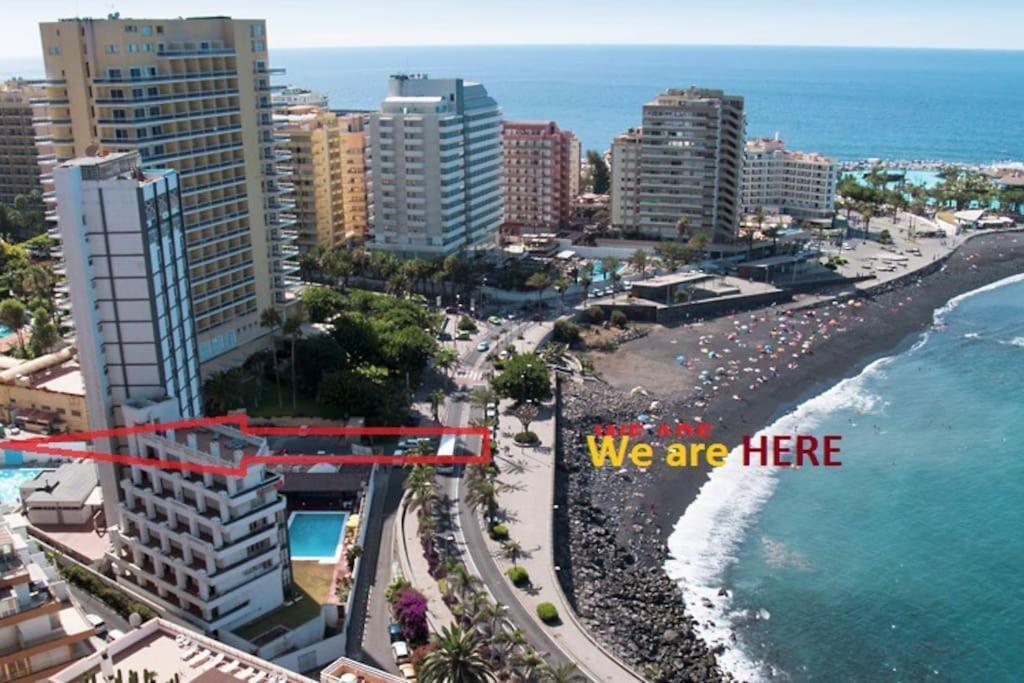First Line Beach Apartment Puerto de la Cruz  Esterno foto